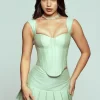 Classic corset in Mint